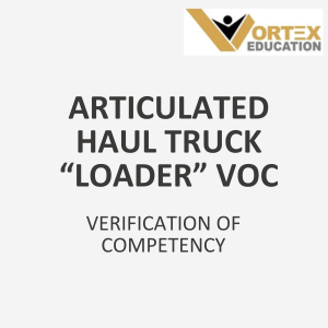 Articulated Haul Truck “Loader” VOC